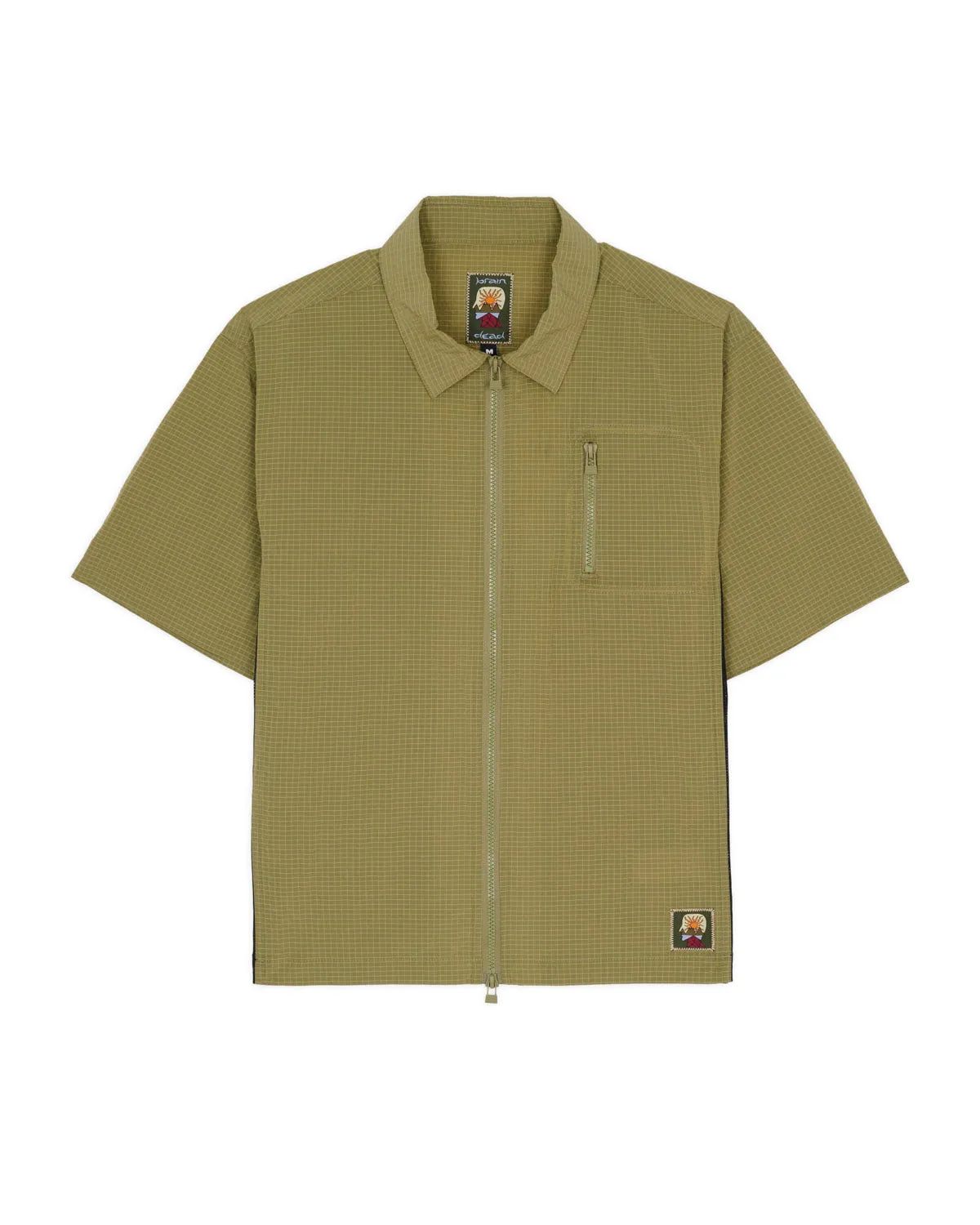 Brain Dead Equipment Hitting Shirt - Dusky Green sold by Brain Dead