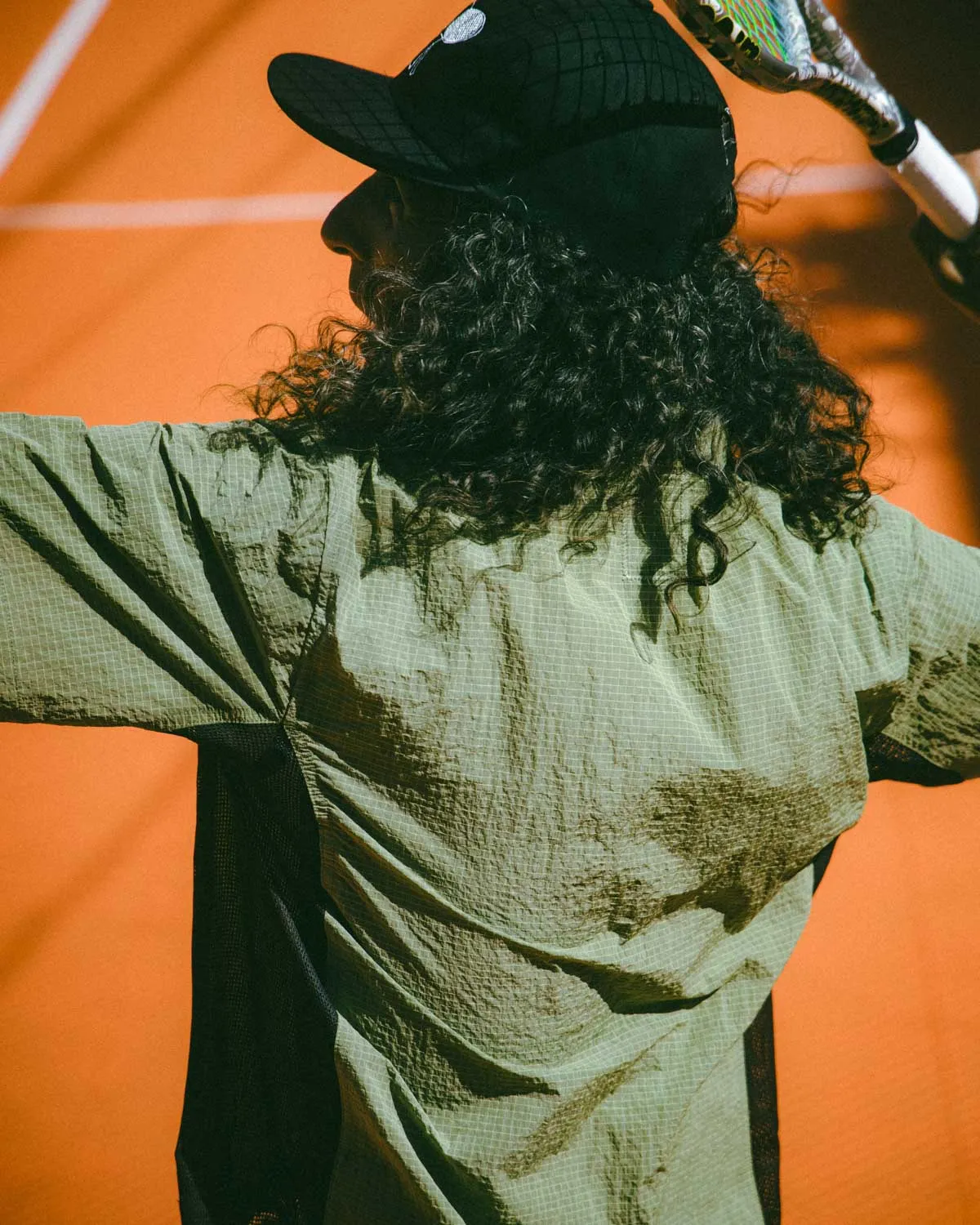 Brain Dead Equipment Hitting Shirt - Dusky Green sold by Brain Dead product image thumbnail 5