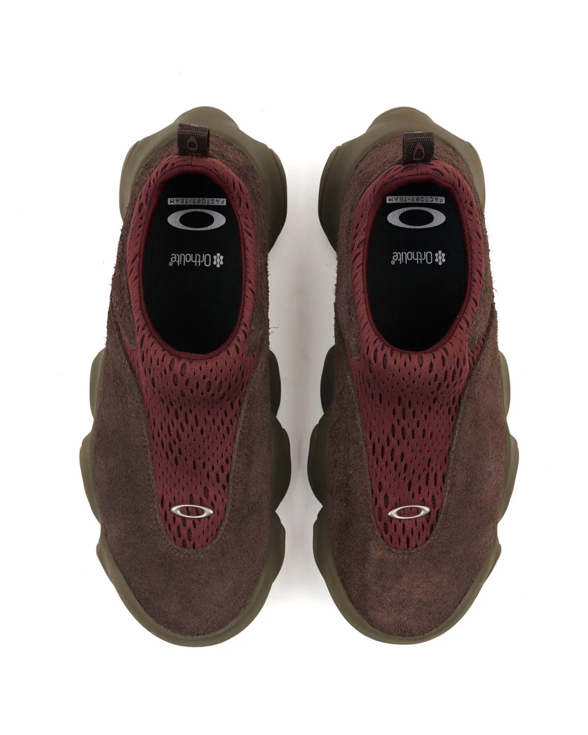 Oakley Factory Team Hairy Suede Flesh - Ganache/ Burgundy sold by Brain Dead product image thumbnail 4