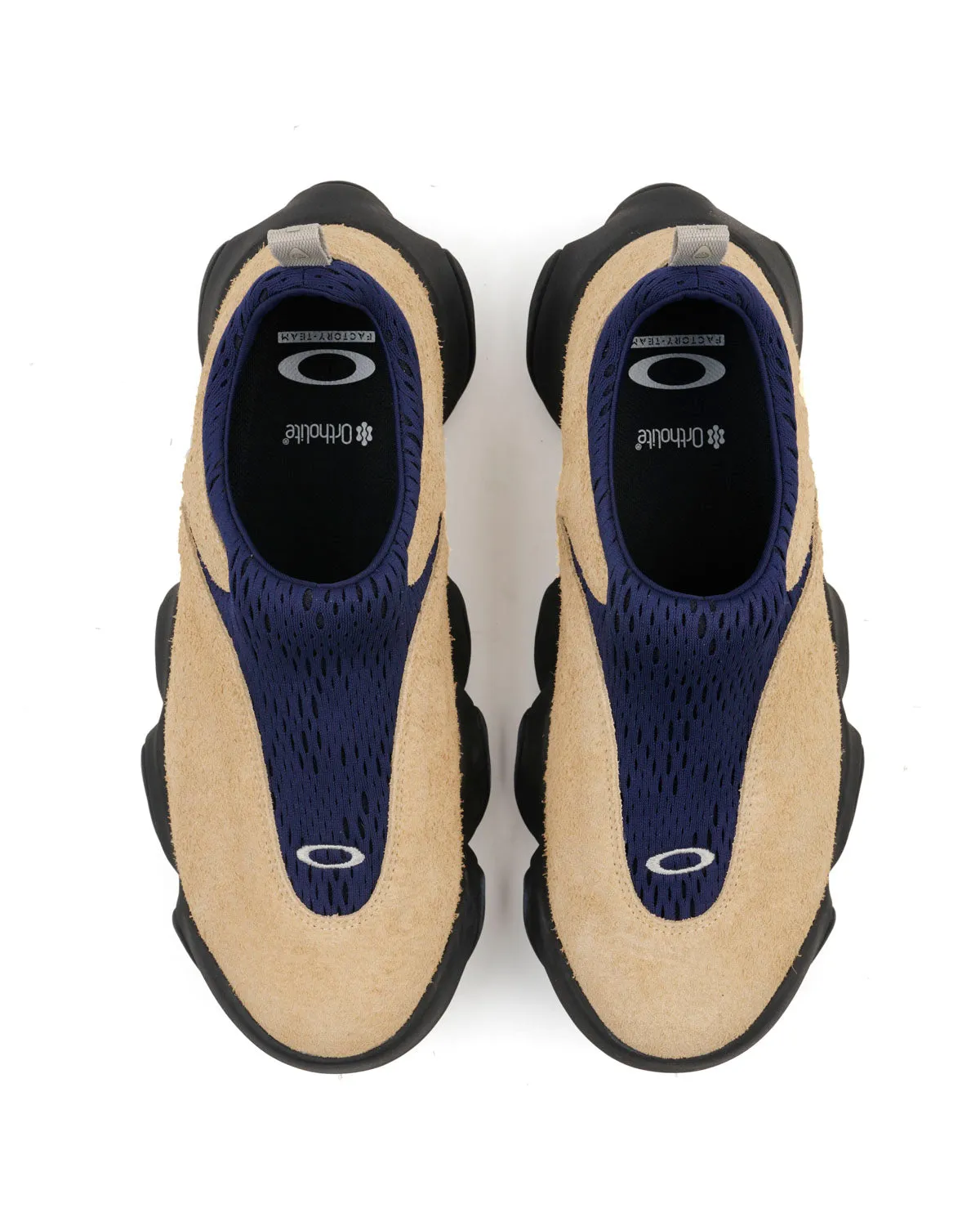 Oakley Factory Team Hairy Suede Flesh - Sand/ Blue sold by Brain Dead product image thumbnail 4