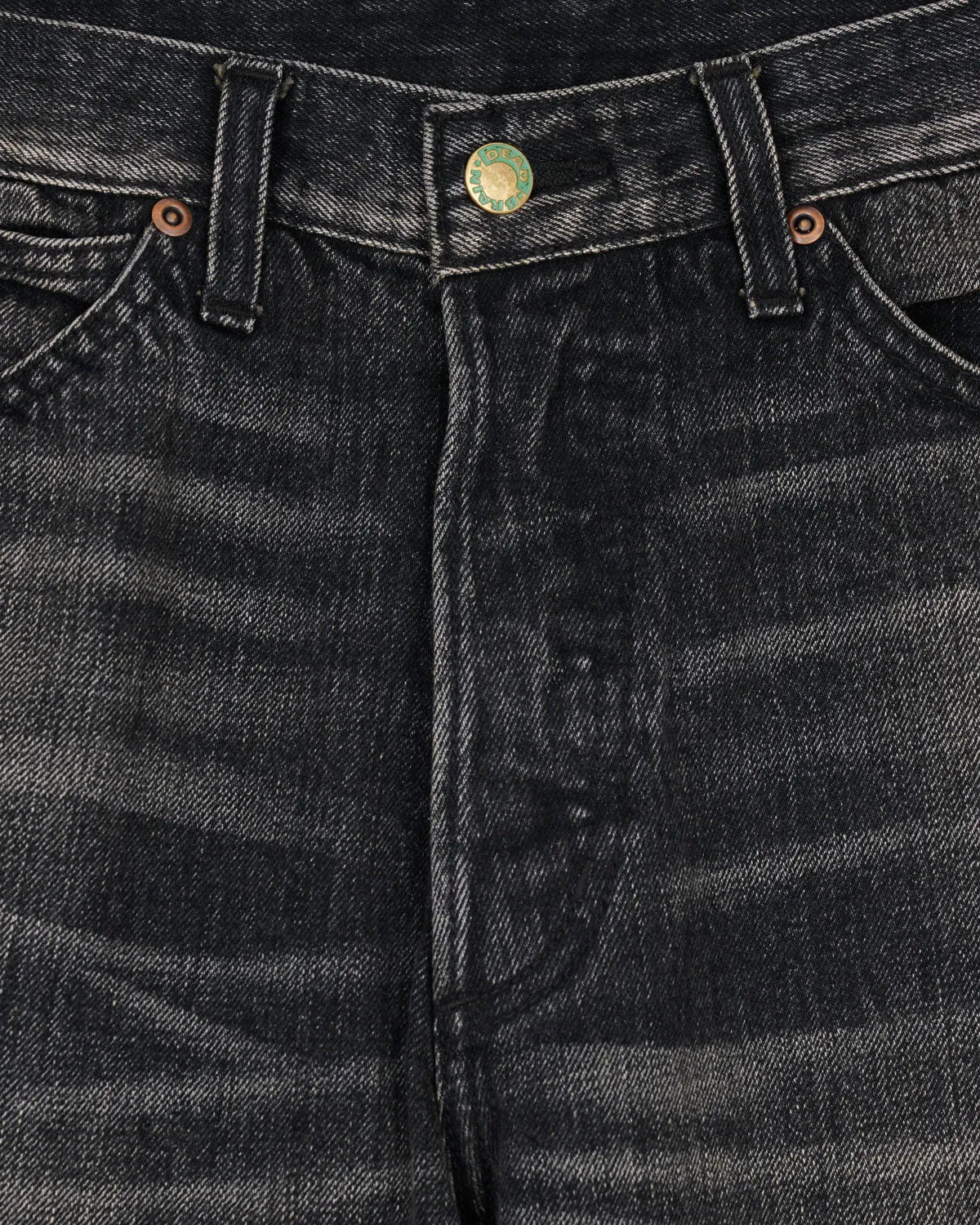 Type 01 13.2oz Selvedge Denim Pant - Washed Black sold by Brain Dead product image thumbnail 5