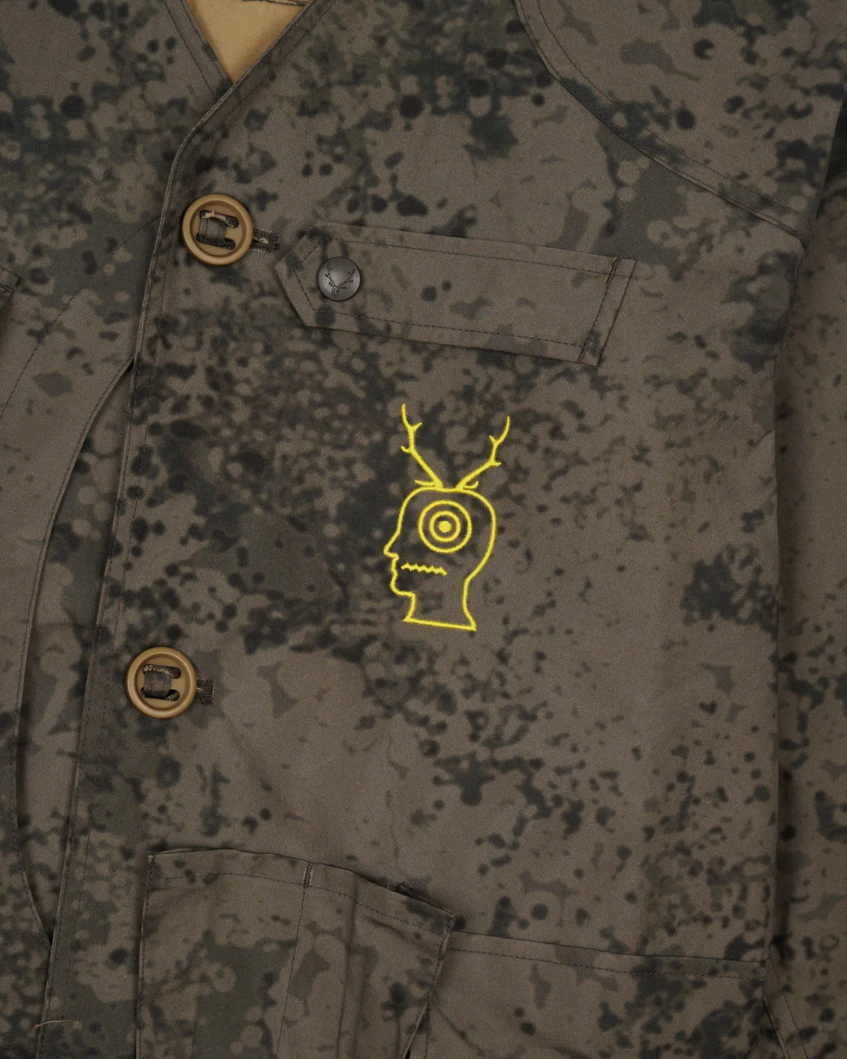 Brain Dead x South2 West8 Tenkara Jacket - Grey sold by Brain Dead product image thumbnail 3