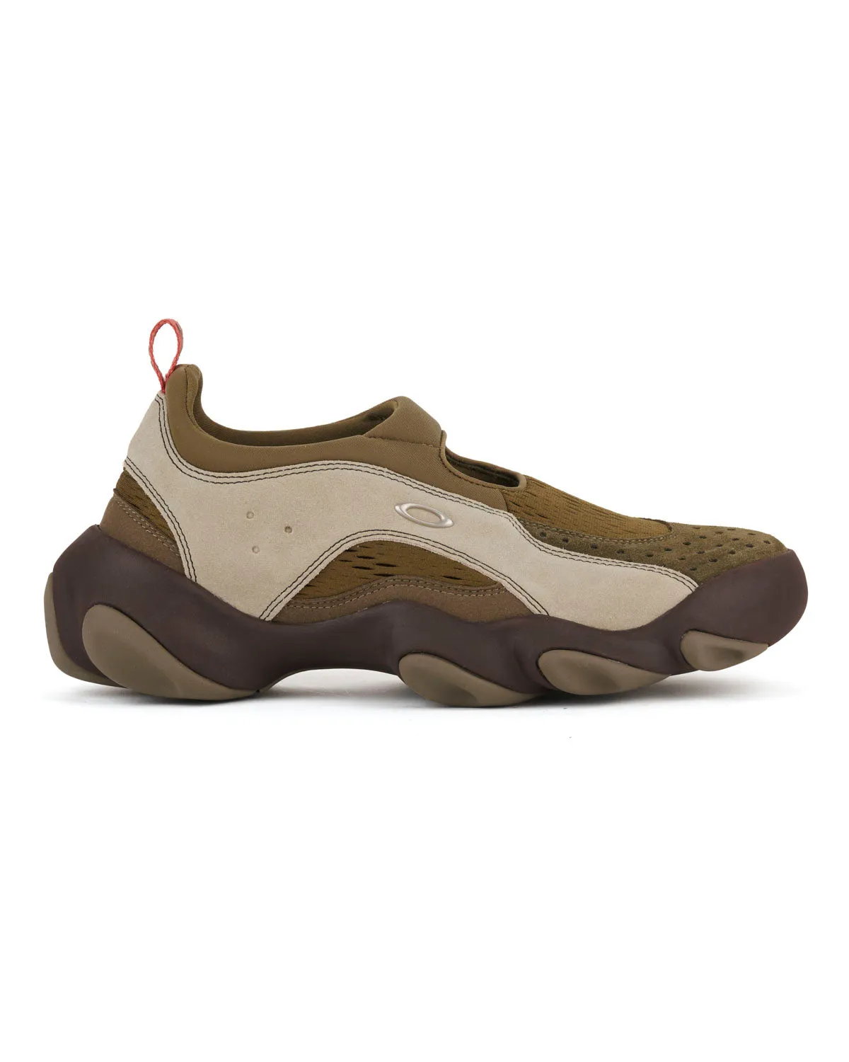 Oakley Factory Team Flesh Sandal - Stone/ Olive sold by Brain Dead