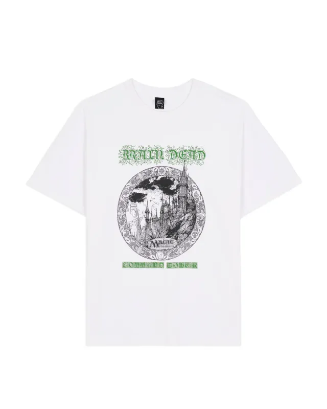 Brain Dead x Magic: The Gathering Command Tower T-shirt - White made by Brain Dead