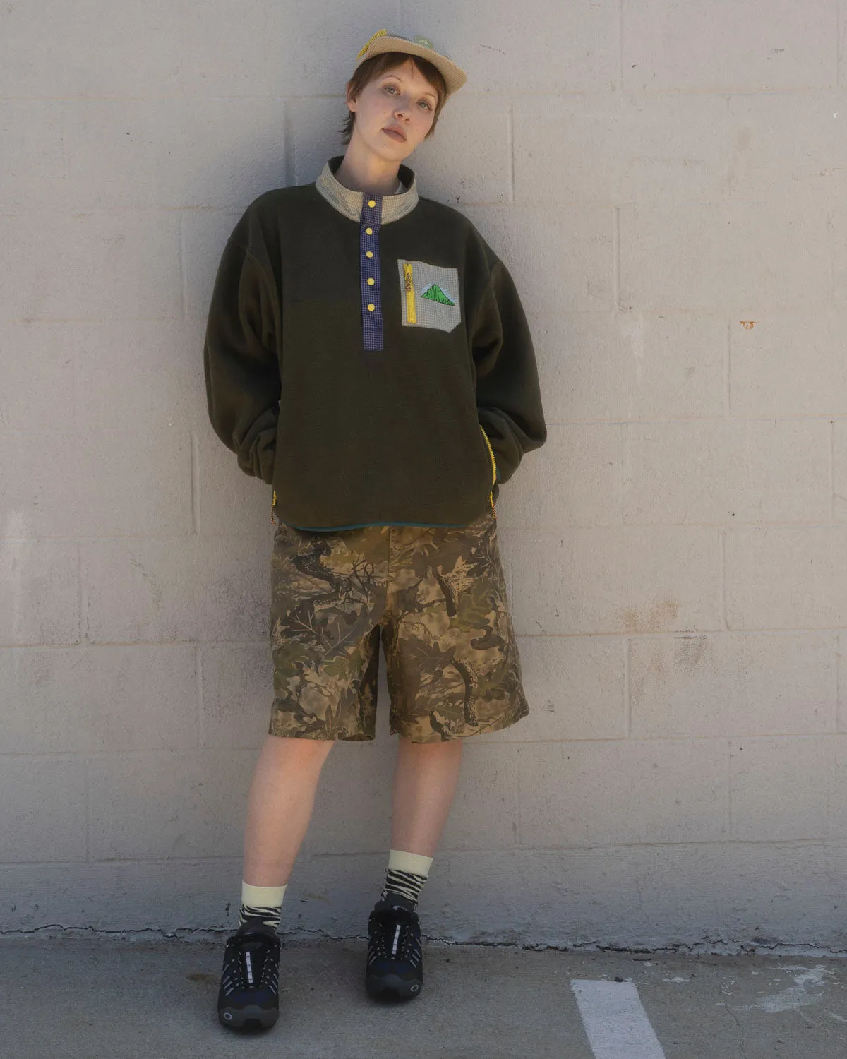 Twill Climber Short - Leaf Camo sold by Brain Dead product image thumbnail 2