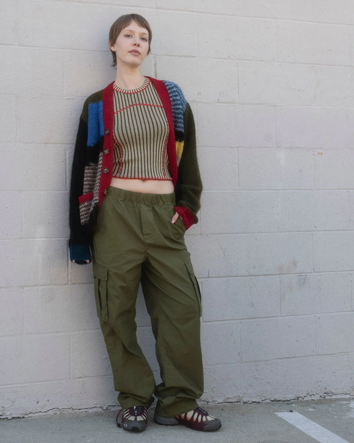 Cotton Ripstop Flight Pant - Olive sold by Brain Dead product image thumbnail 4