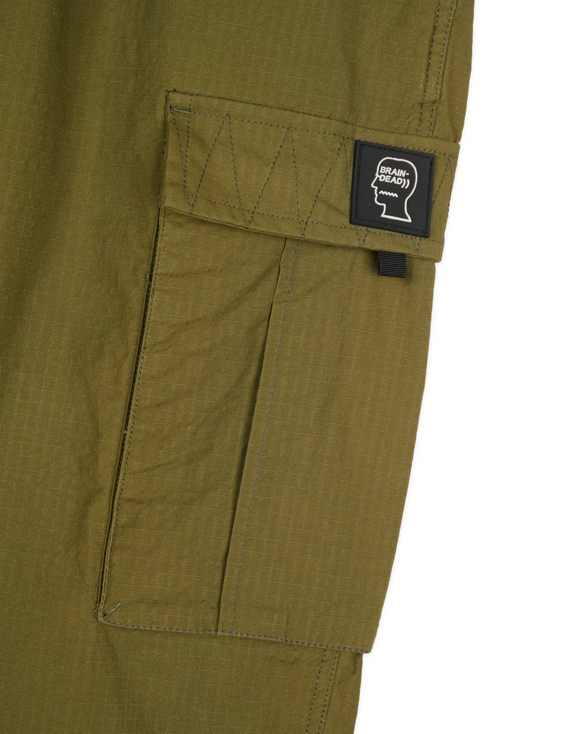 Cotton Ripstop Flight Pant - Olive sold by Brain Dead product image thumbnail 2
