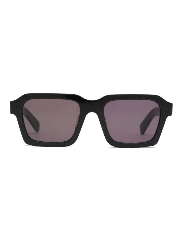 Staunton Post Modern Primitive Eye Protection - Black Sparkle sold by Brain Dead