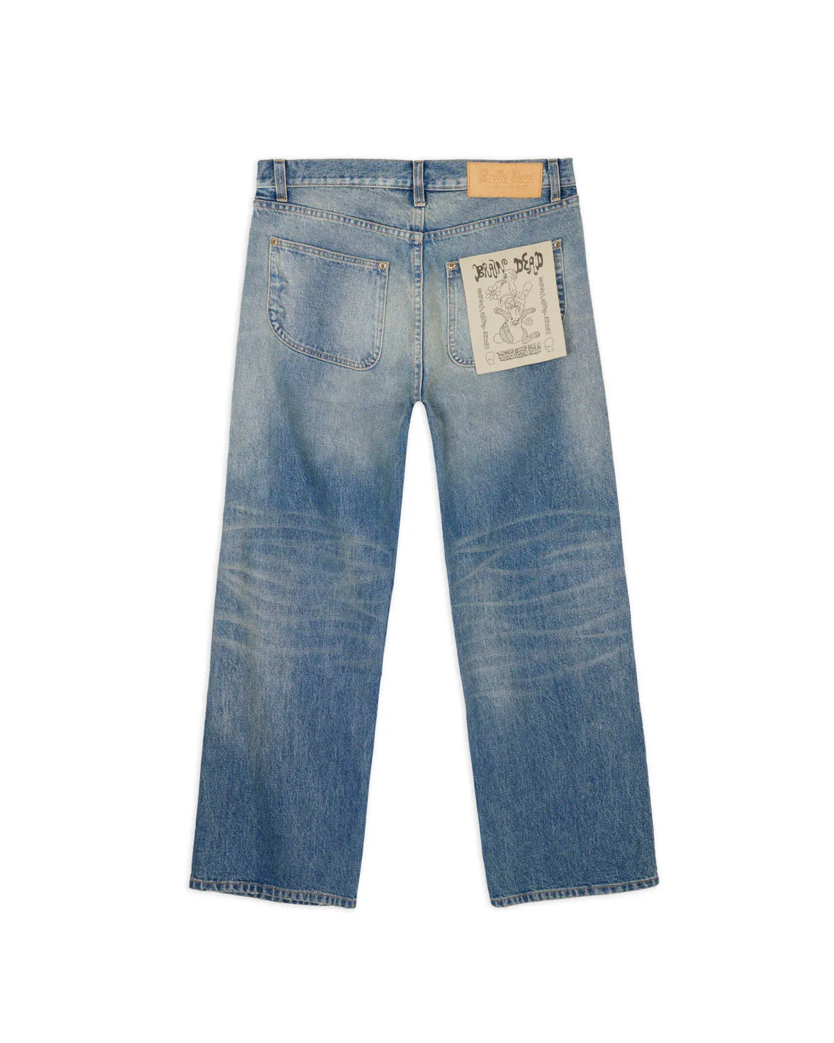 Type 00 15oz Selvedge Denim Pant - Washed Indigo sold by Brain Dead product image thumbnail 2
