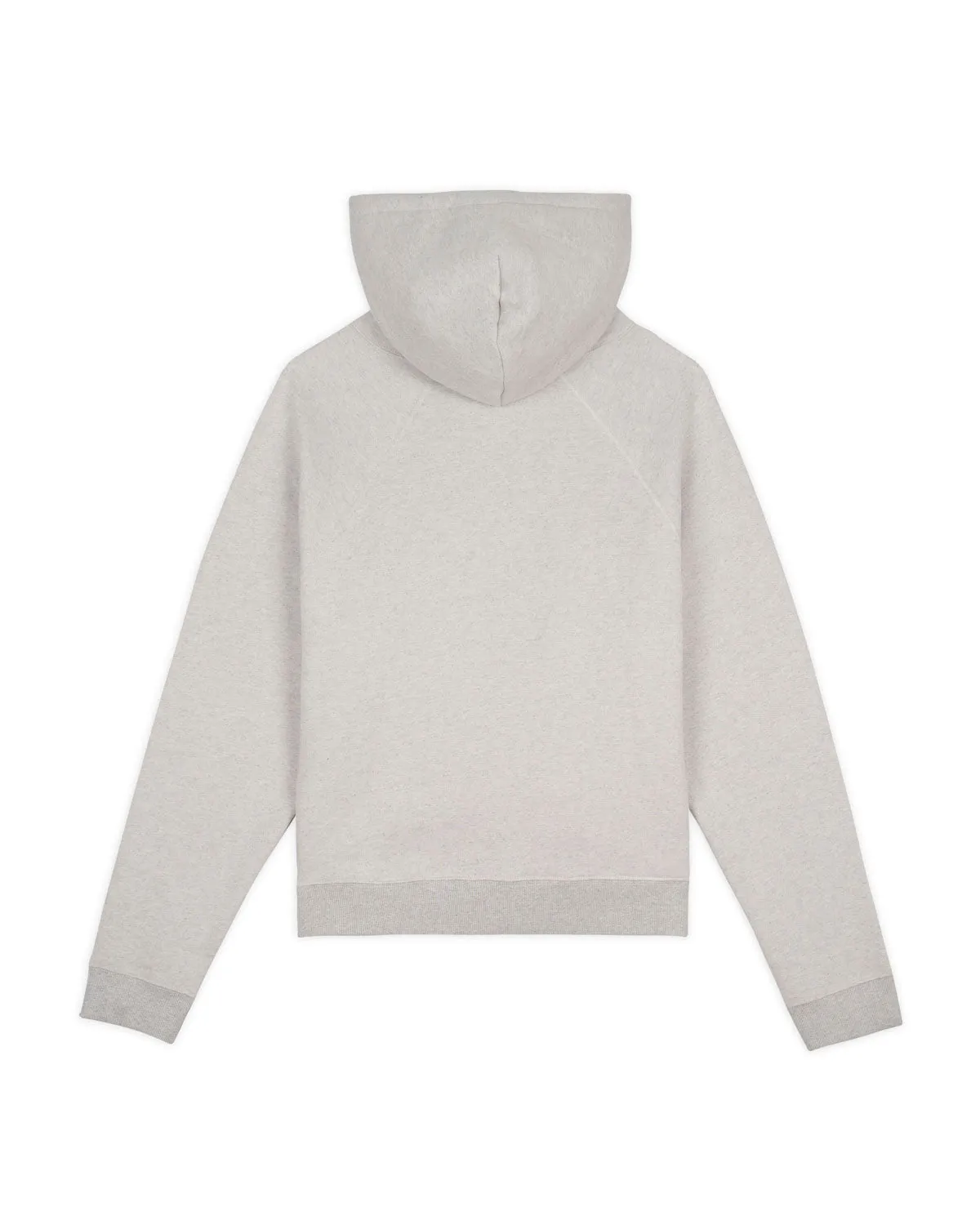 Brain Dead x A.P.C. Fleece Logo Head Raglan Hoodie - Oatmeal sold by Brain Dead product image thumbnail 3