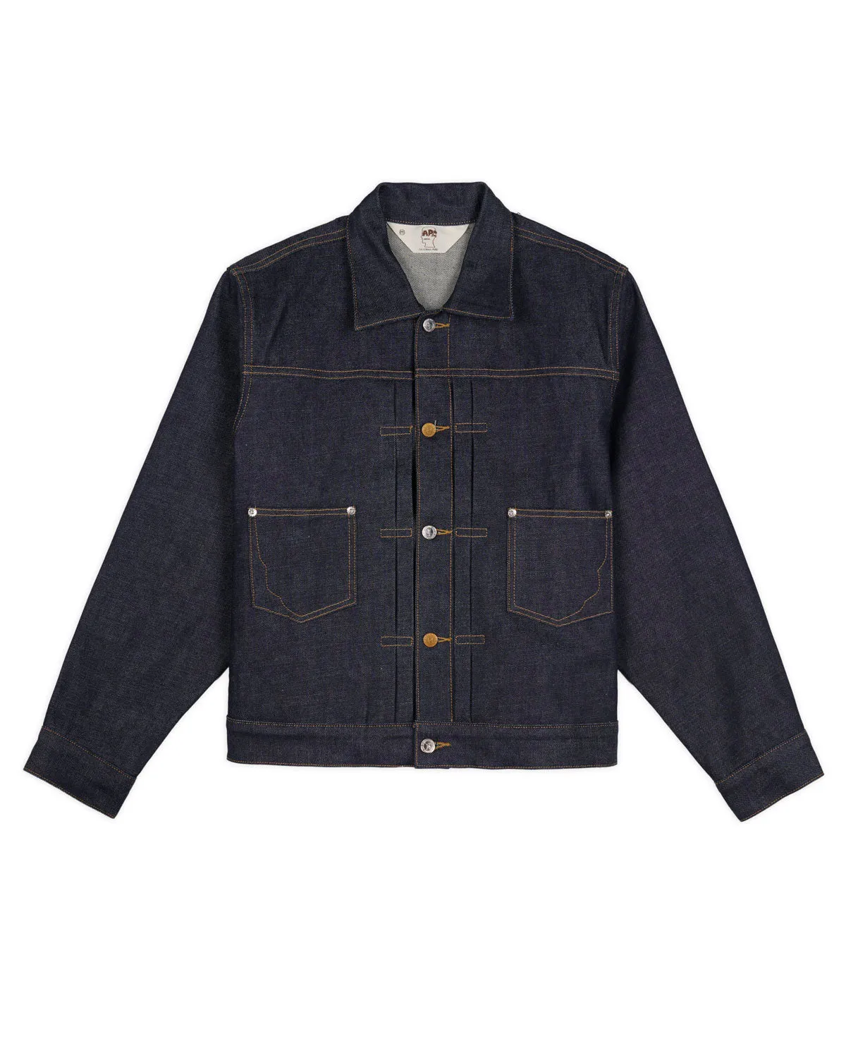 Brain Dead x A.P.C. Selvedge Trucker Jacket - Indigo sold by Brain Dead
