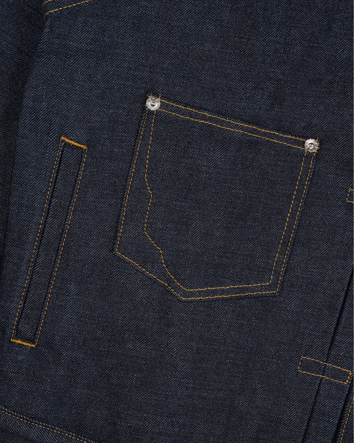 Brain Dead x A.P.C. Selvedge Trucker Jacket - Indigo sold by Brain Dead product image thumbnail 5