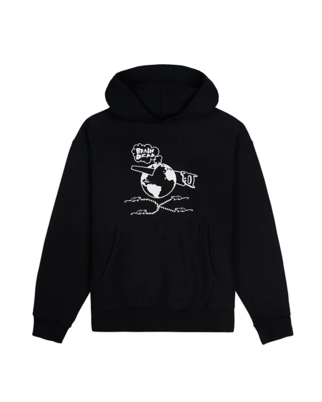 Radical Tension Hoodie - Black sold by Brain Dead