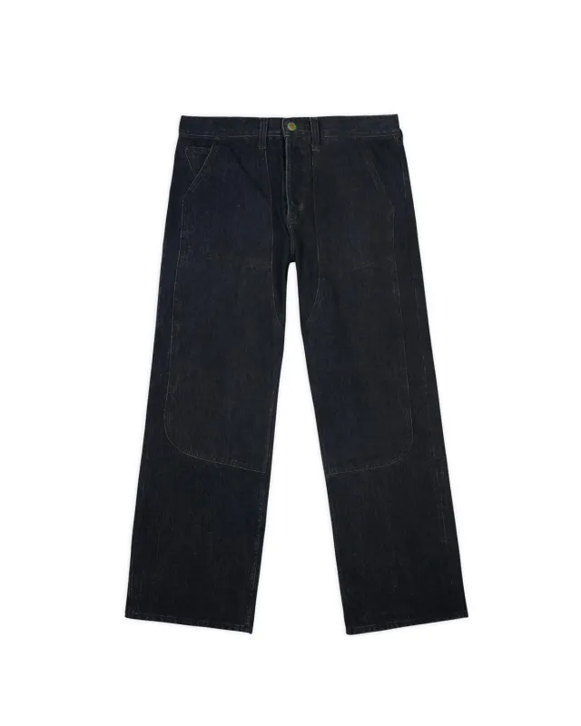 Type 02 13.2oz Selvedge Denim Pant - Washed Black sold by Brain Dead
