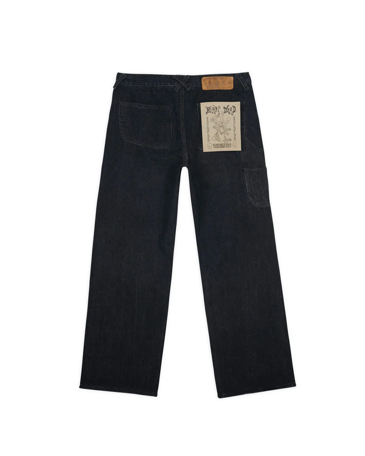 Type 02 13.2oz Selvedge Denim Pant - Washed Black sold by Brain Dead product image thumbnail 3