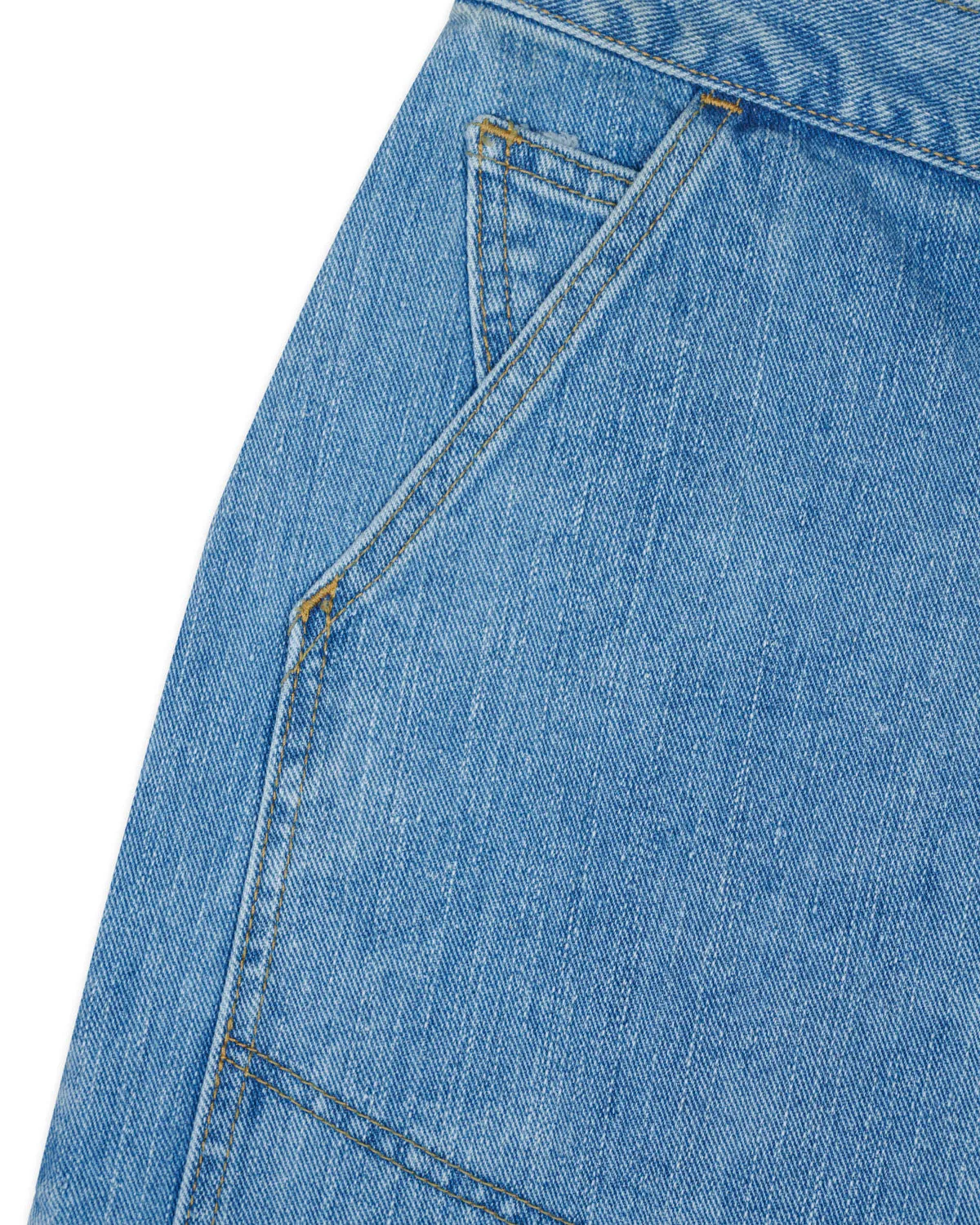 Type 02 14.1oz Selvedge Denim Pant - Washed Indigo sold by Brain Dead product image thumbnail 5