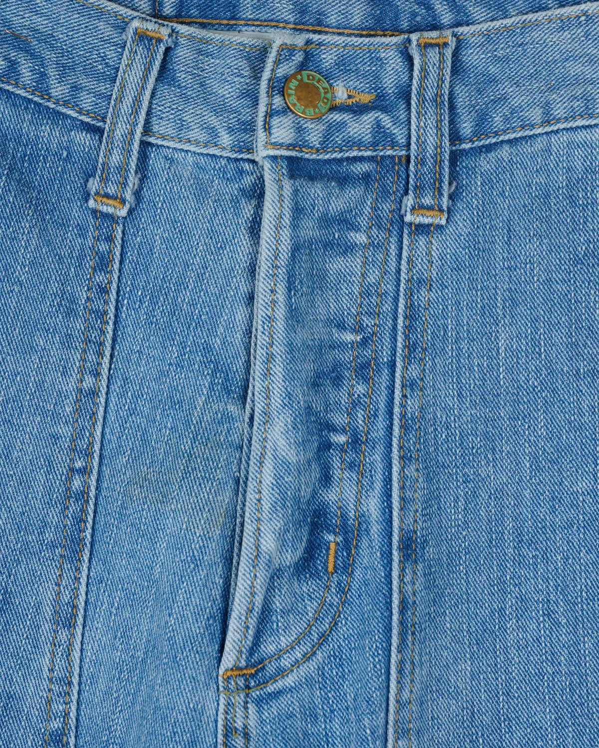 Type 02 14.1oz Selvedge Denim Pant - Washed Indigo sold by Brain Dead product image thumbnail 3