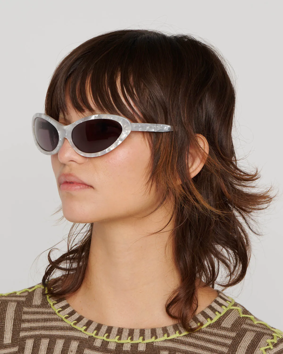 Bug Post Modern Primitive Eye Protection - Silver Pearl sold by Brain Dead product image thumbnail 2