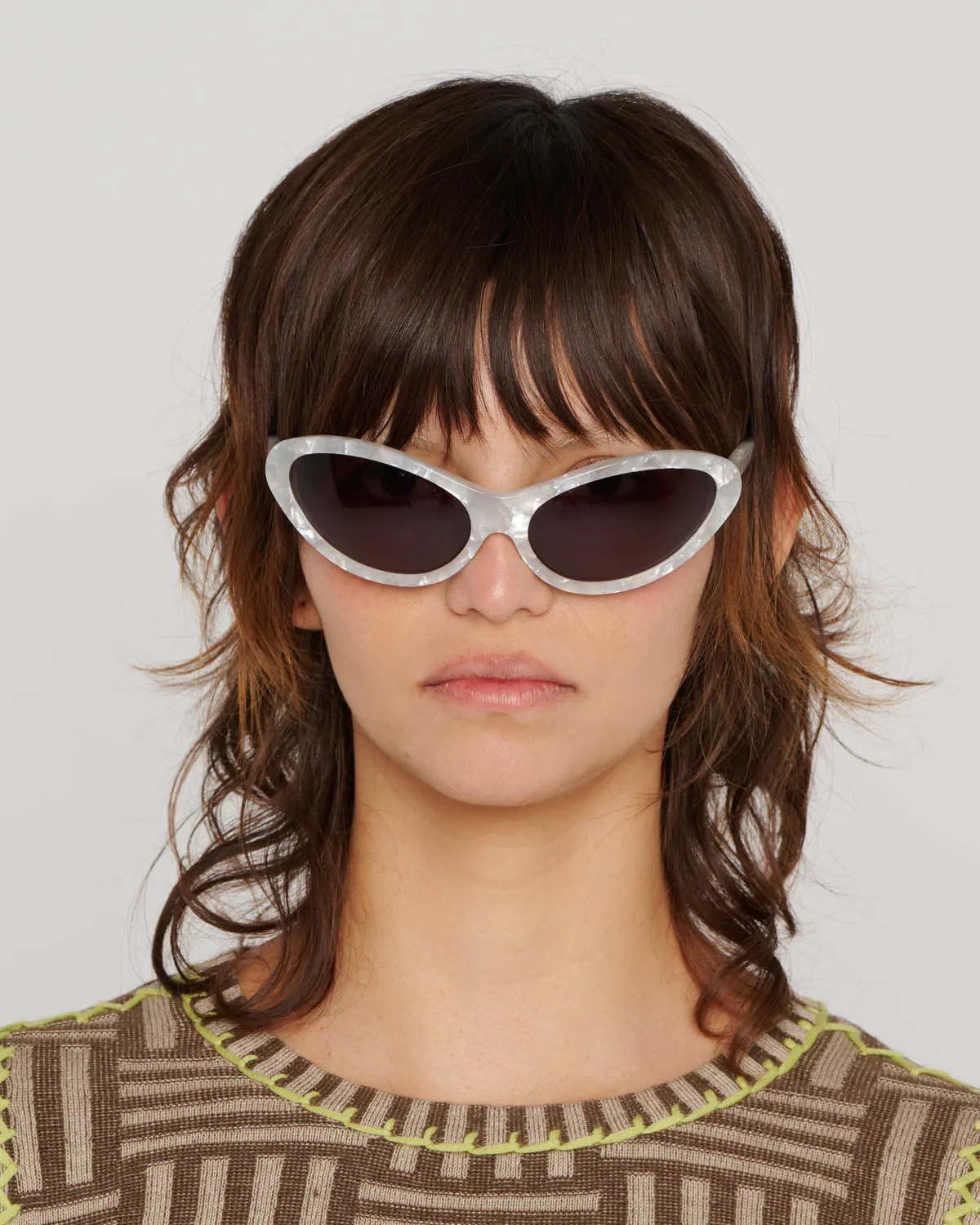 Bug Post Modern Primitive Eye Protection - Silver Pearl sold by Brain Dead product image thumbnail 3