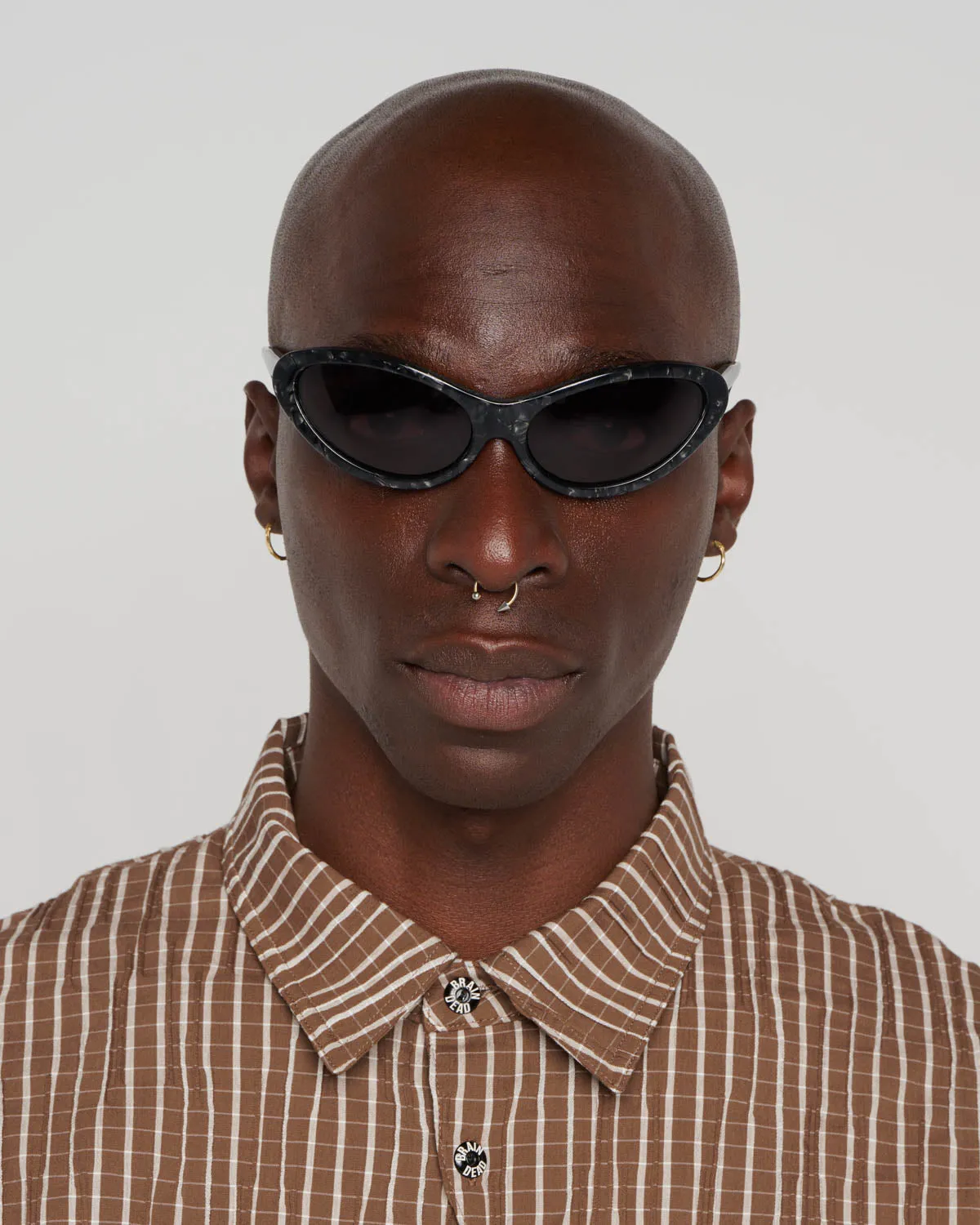 Bug Post Modern Primitive Eye Protection - Black Pearl sold by Brain Dead product image thumbnail 5