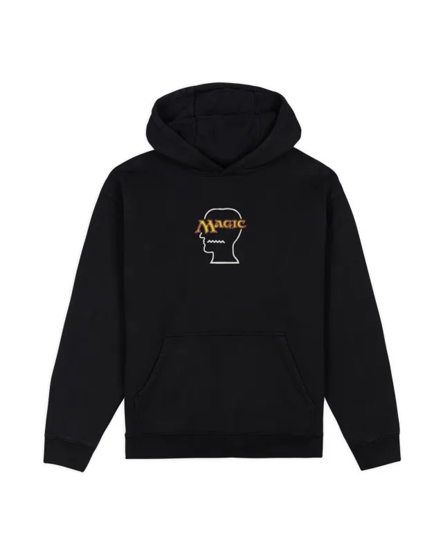 Brain Dead x Magic: The Gathering Logo Lockup Hoodie - Black made by Brain Dead