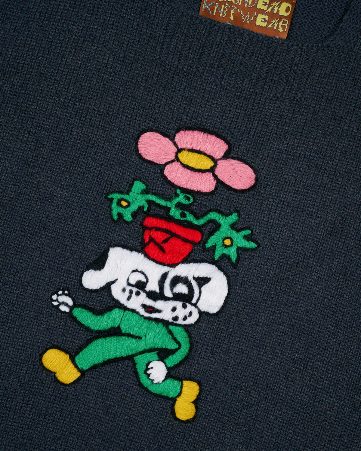 Square Neck Sweater Vest - Slate sold by Brain Dead product image thumbnail 2