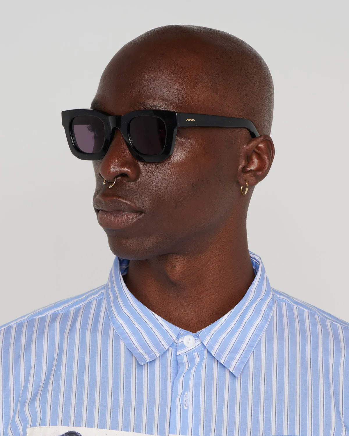 Elia Post Modern Primitive Eye Protection - Black Sparkle sold by Brain Dead product image thumbnail 4