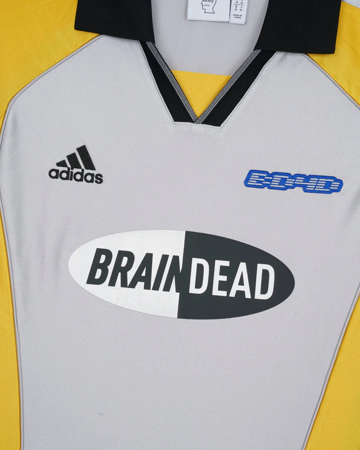 Brain Dead x adidas Short Sleeve Jersey - Silver sold by Brain Dead product image thumbnail 3