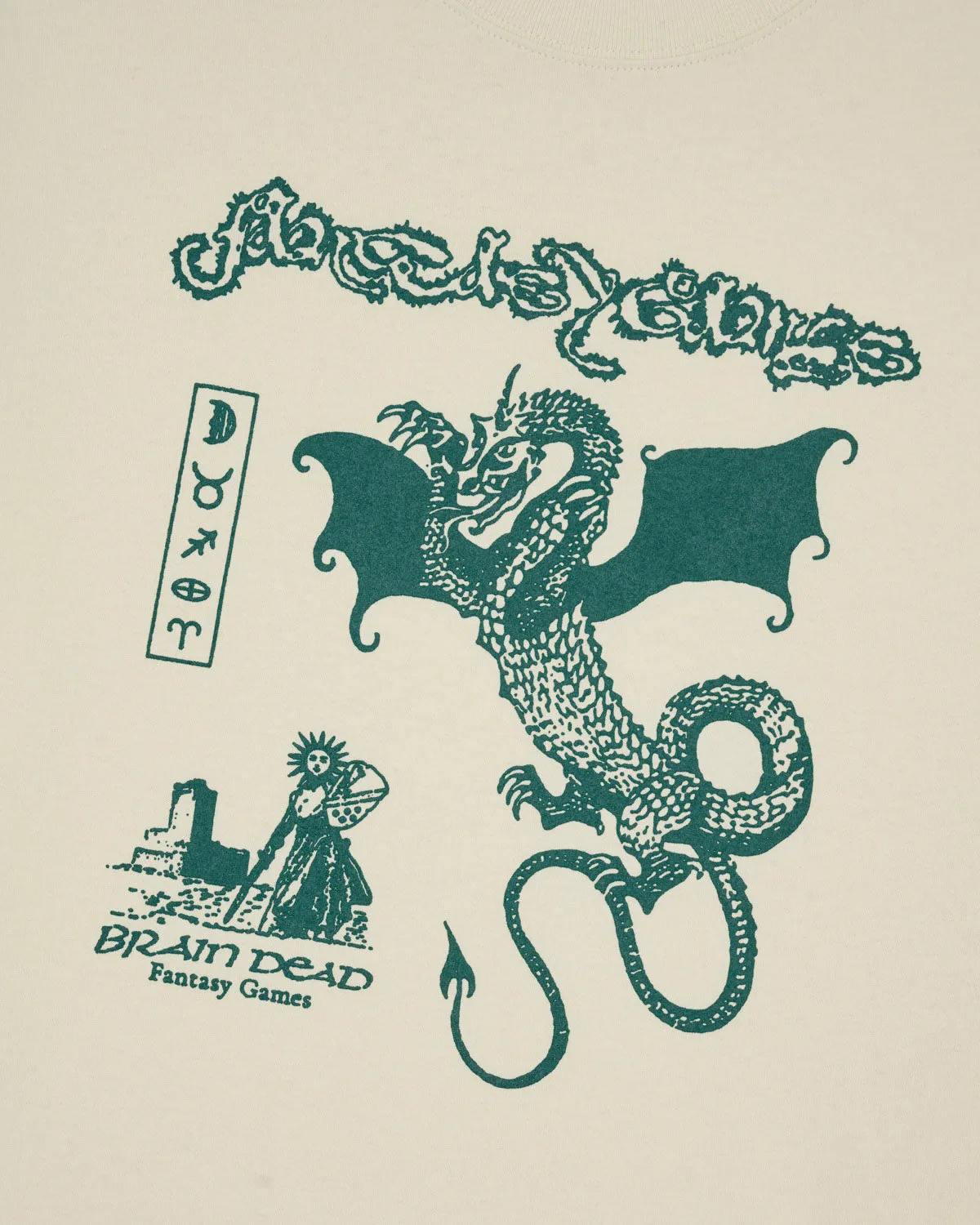 Fantasy Games Wyrm T-shirt - Natural sold by Brain Dead product image thumbnail 2