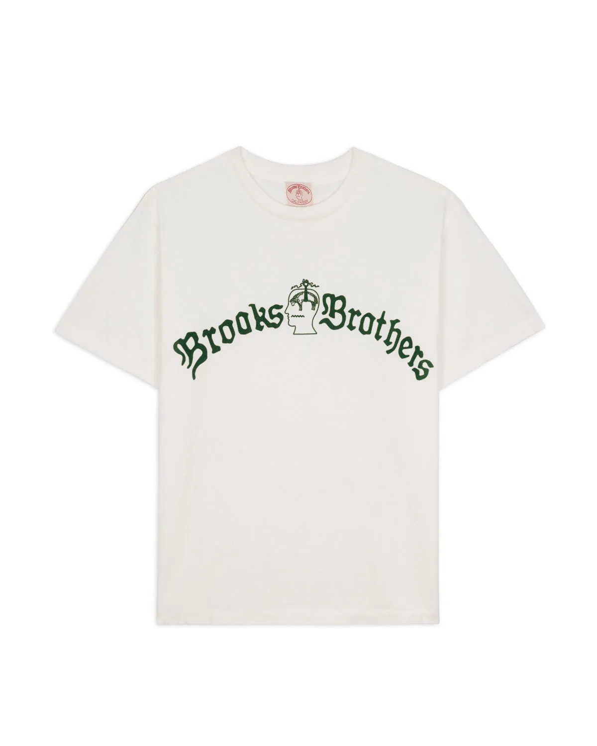 Brooks Brothers California Tubular T-shirt - White sold by Brain Dead