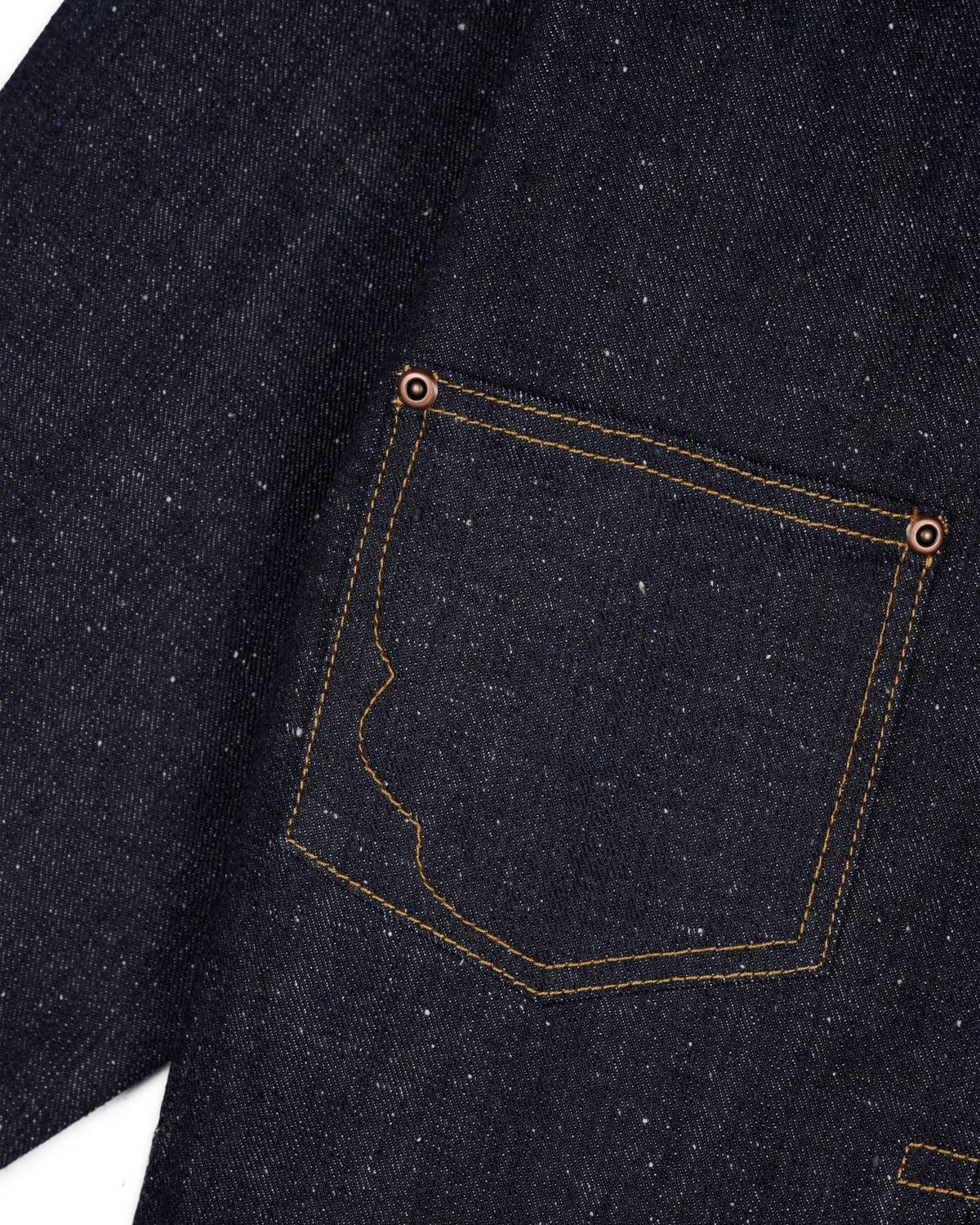 Trucker Jacket 14.1oz Selvedge Denim - Indigo sold by Brain Dead product image thumbnail 4