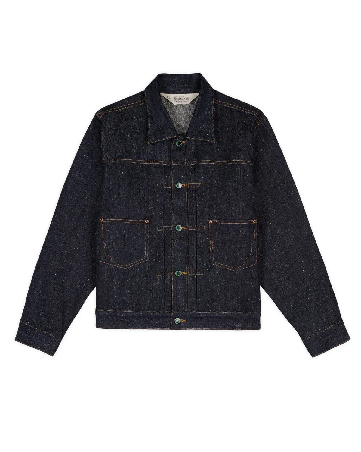 Trucker Jacket 14.1oz Selvedge Denim - Indigo sold by Brain Dead