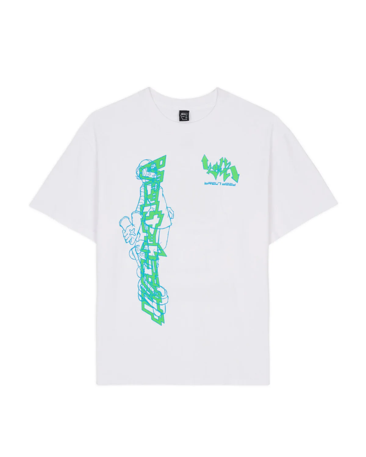 Brain Dead x Sega: Jet Set Radio T-shirt - White sold by Brain Dead
