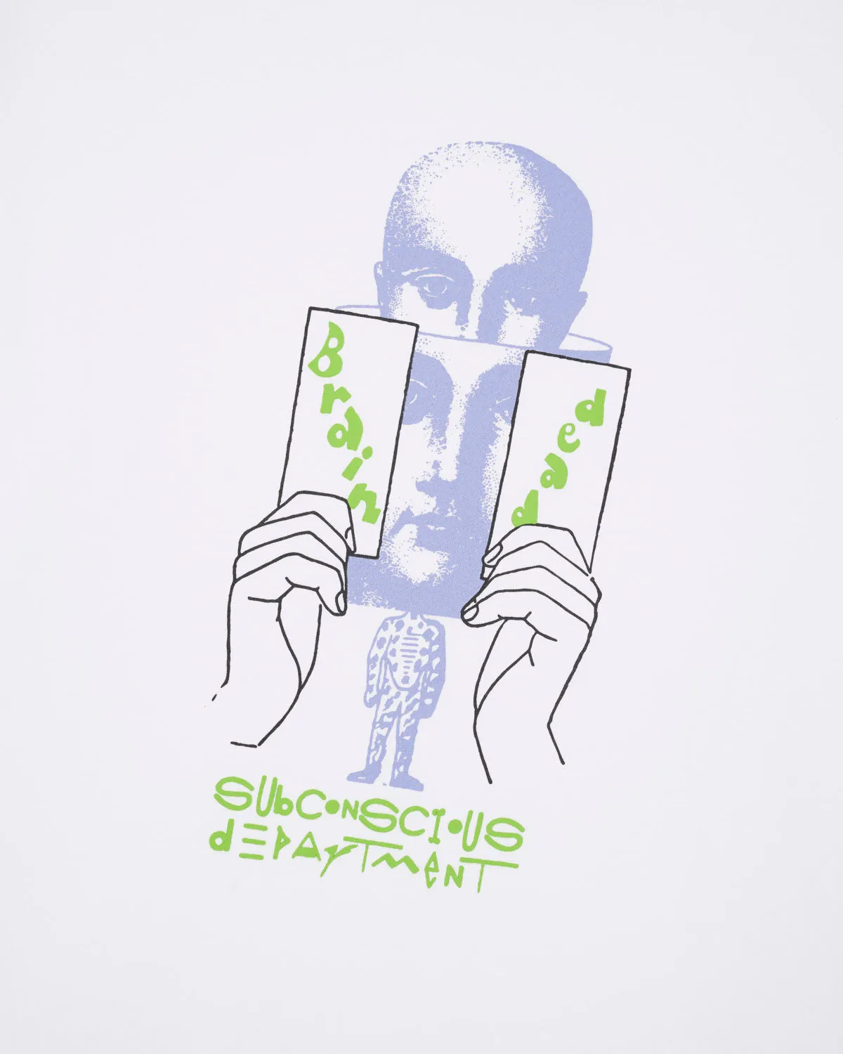 Subconscious T-shirt - White sold by Brain Dead product image thumbnail 2