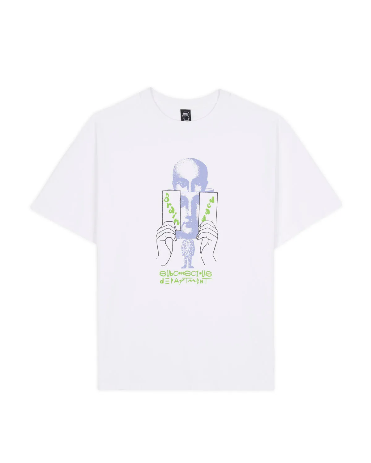 Subconscious T-shirt - White sold by Brain Dead