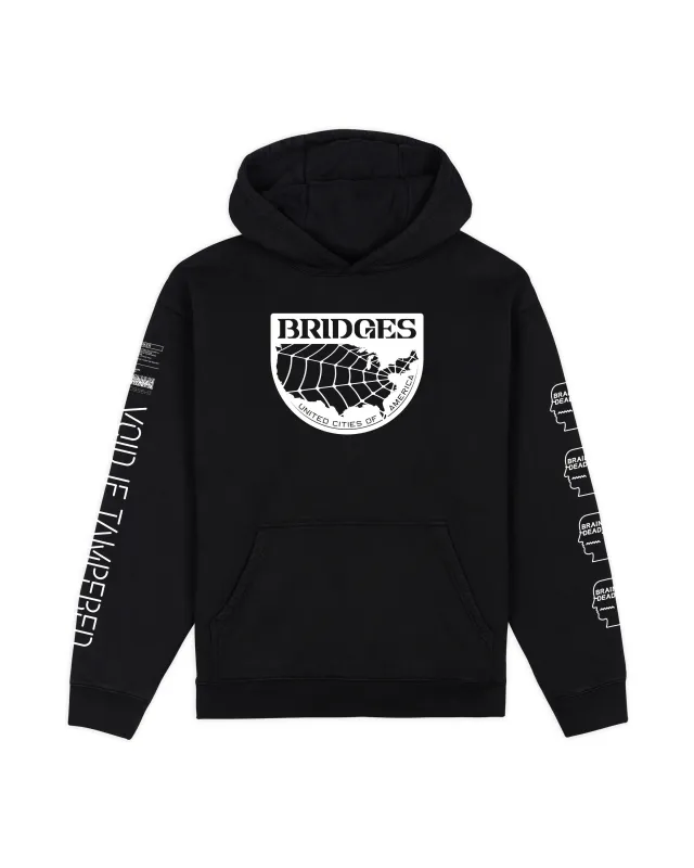 Brain Dead x Death Stranding Hoodie - Black made by Brain Dead