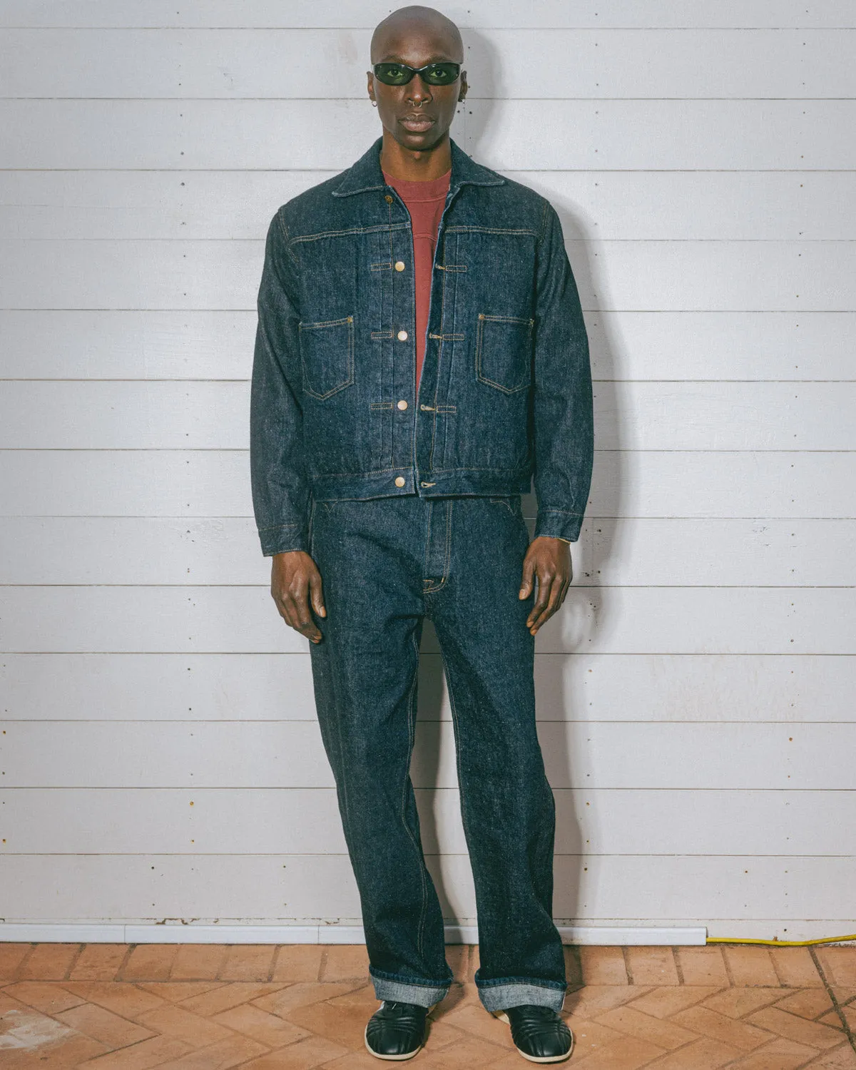 Type 00 15.5oz Selvedge Denim Pant - Rinsed Indigo sold by Brain Dead product image thumbnail 2