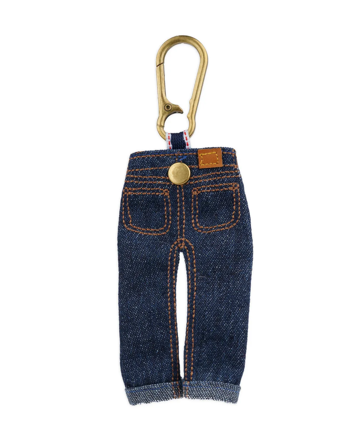 Type 00 Denim Keychain Charm - Indigo sold by Brain Dead product image thumbnail 3