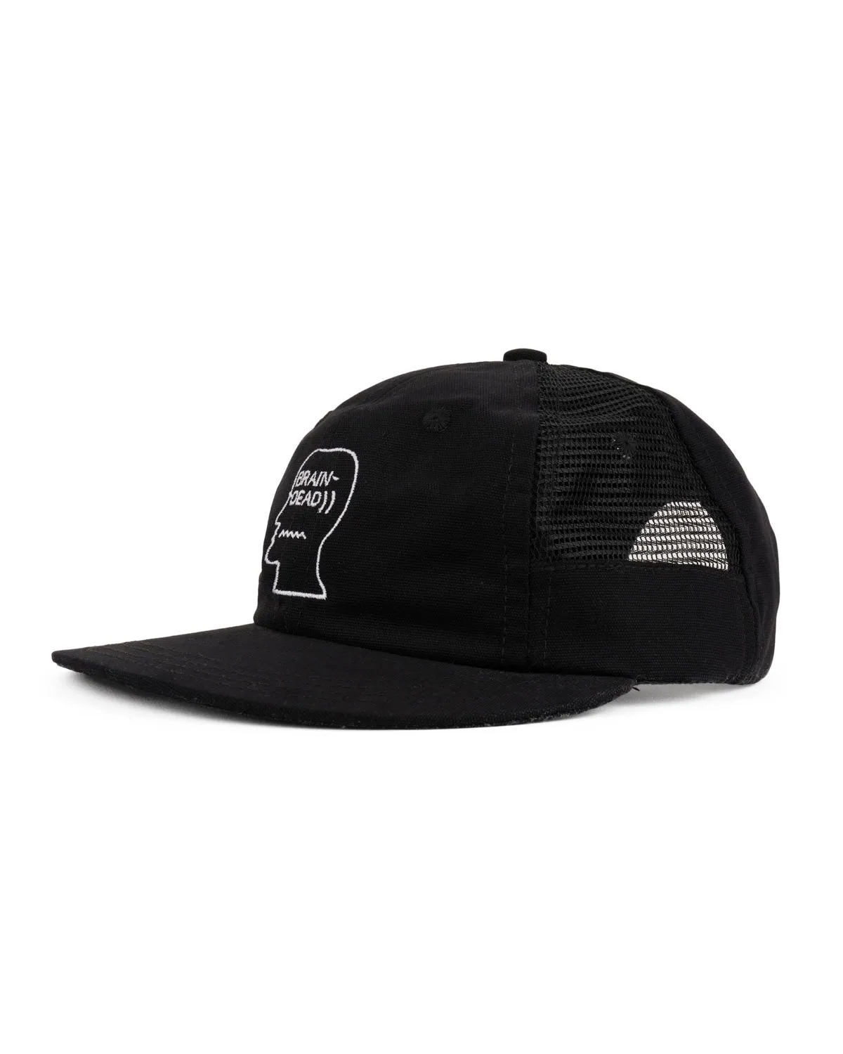 Mesh Panel Logohead Engineer Hat - Black sold by Brain Dead product image thumbnail 2