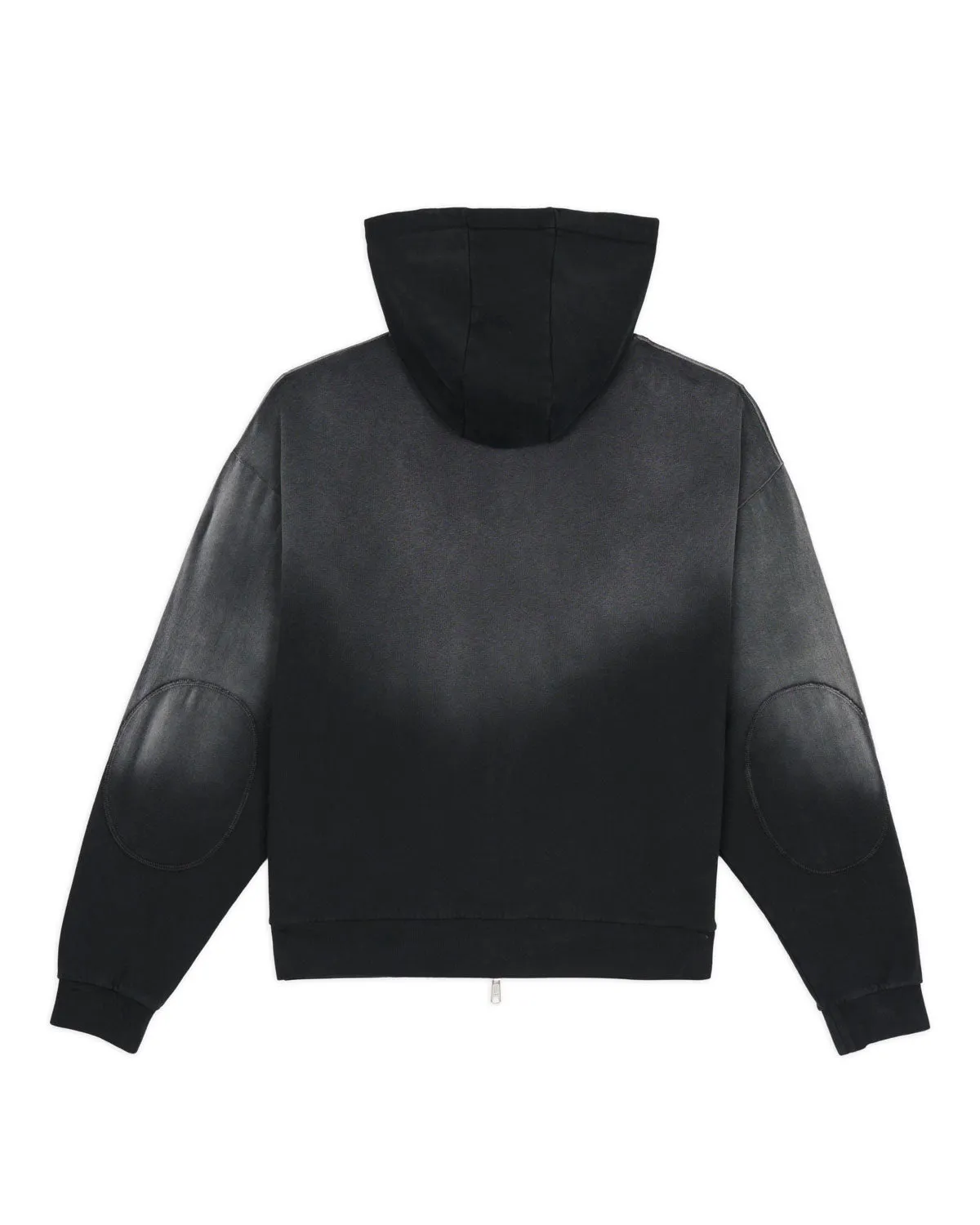 Padded Elbow Zip-Up Hoodie - Washed Black sold by Brain Dead product image thumbnail 5
