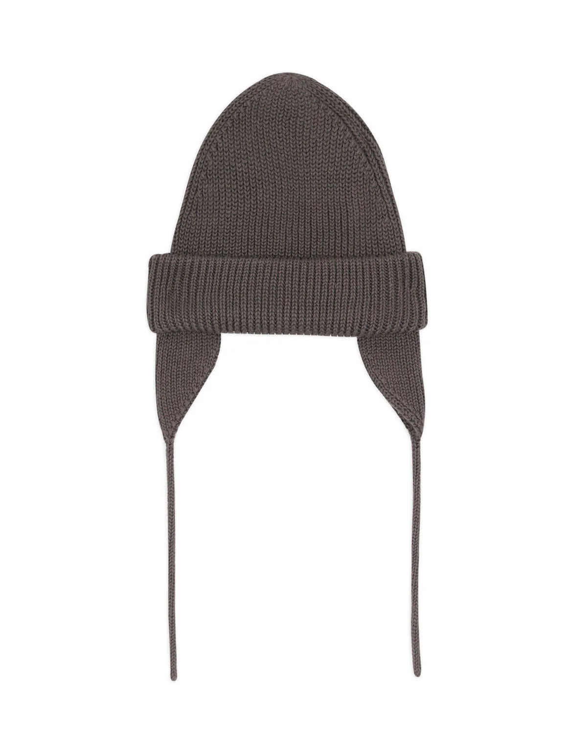 Knitted Ear Flap Beanie - Black sold by Brain Dead product image thumbnail 3