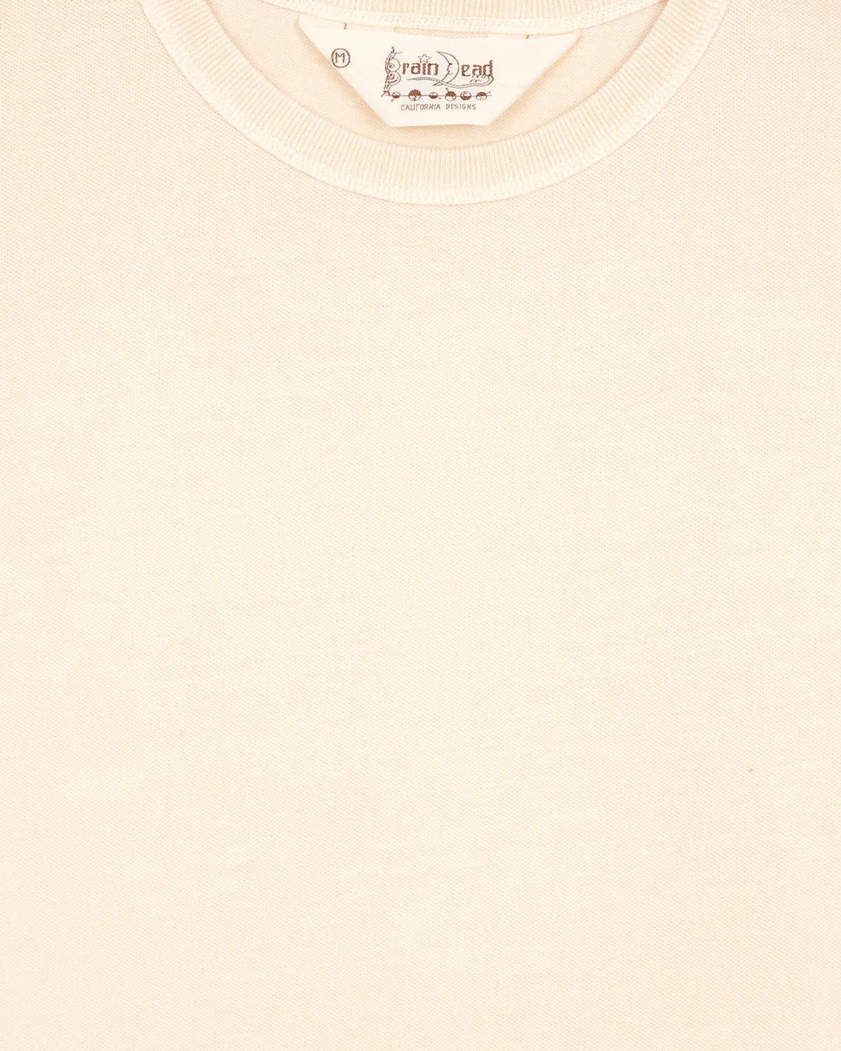 Pigment Pique T-shirt - Natural sold by Brain Dead product image thumbnail 3