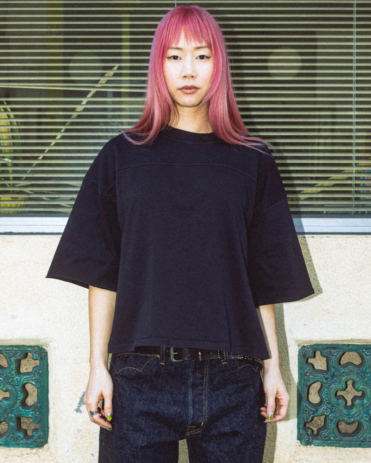 Football T-Shirt - Washed Black sold by Brain Dead product image thumbnail 5