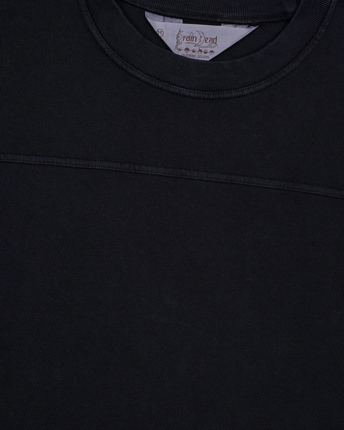 Football T-Shirt - Washed Black sold by Brain Dead product image thumbnail 3