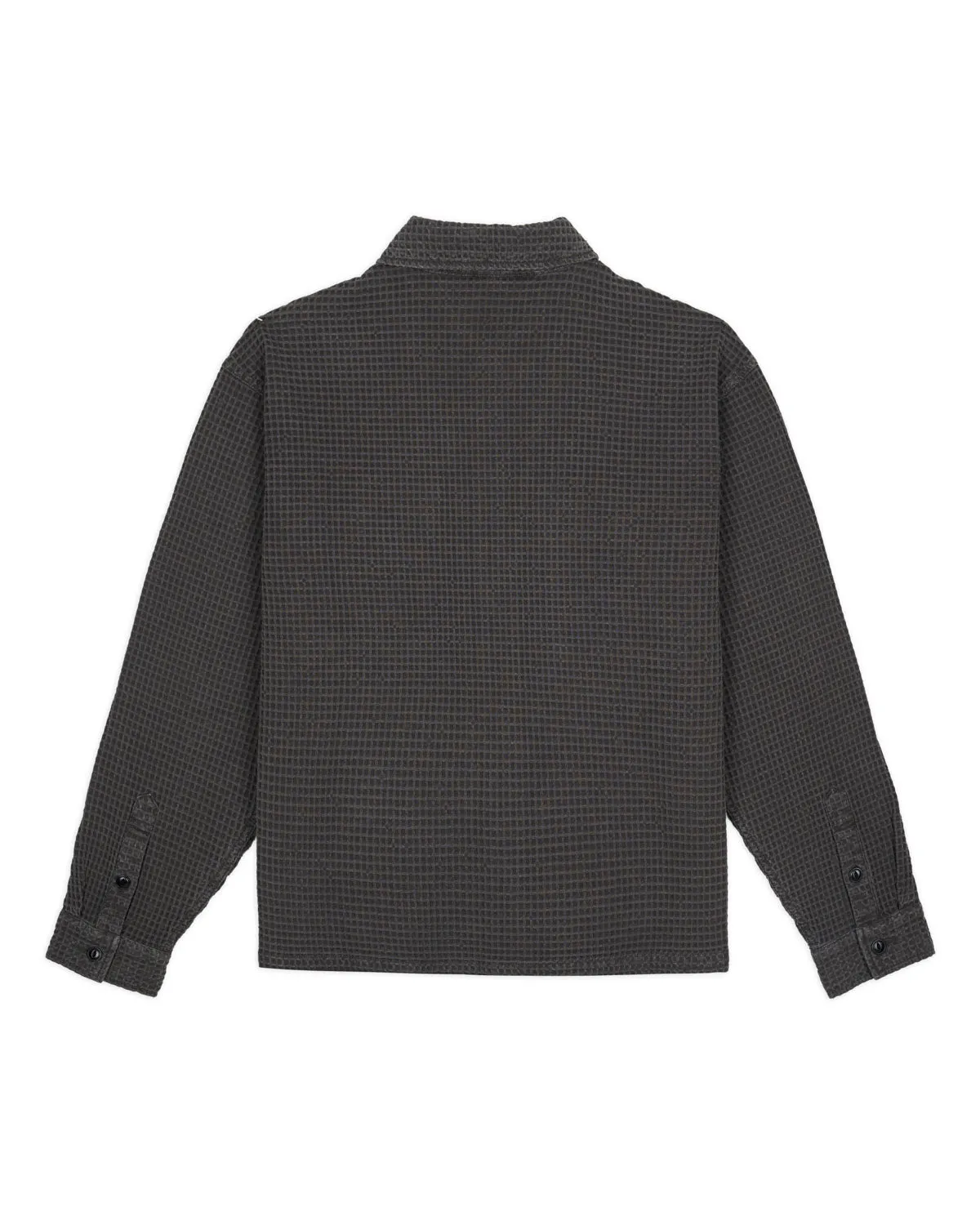 Waffle Button Front Shirt - Clay sold by Brain Dead product image thumbnail 5