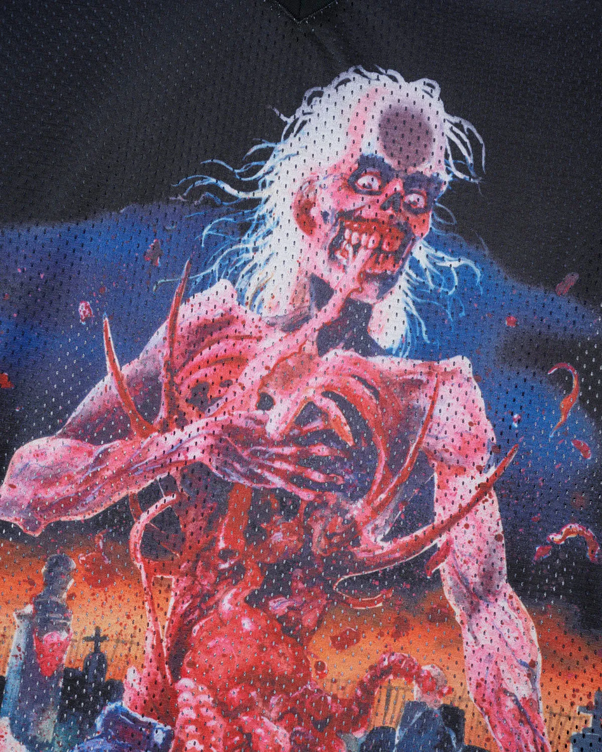 Brain Dead x Cannibal Corpse Football Jersey - Black sold by Brain Dead product image thumbnail 3