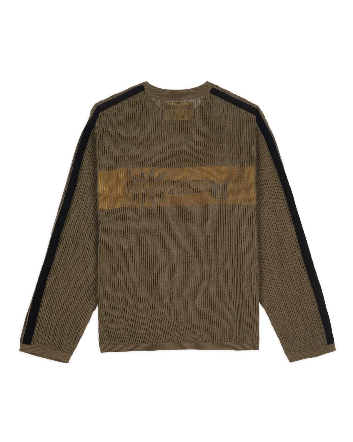 Long Sleeve Mesh Sweater - Green sold by Brain Dead product image thumbnail 3