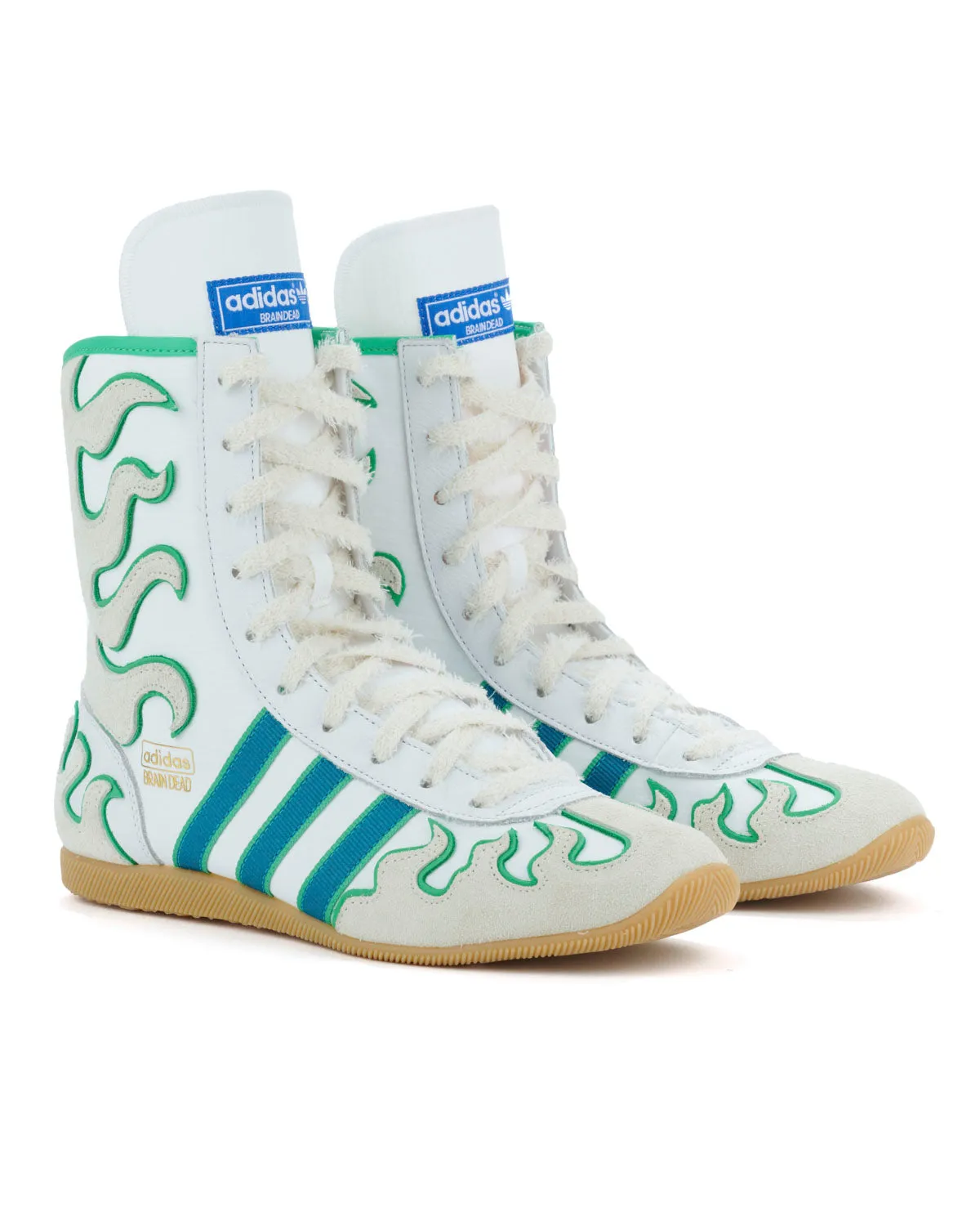 Brain Dead x adidas Japan Hi - White/Green sold by Brain Dead product image thumbnail 2
