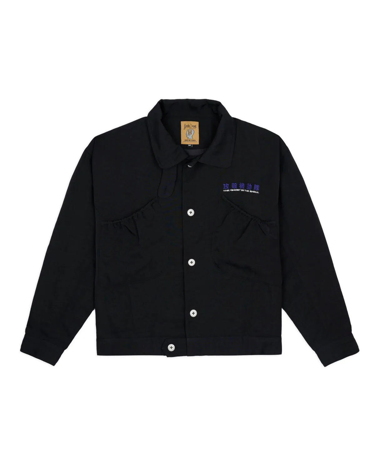 Brain Dead x Ghost In The Shell Titan Bomber Jacket - Black sold by Brain Dead product image thumbnail 3