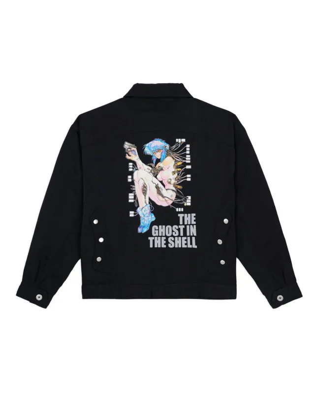 Brain Dead x Ghost In The Shell Titan Bomber Jacket - Black made by Brain Dead